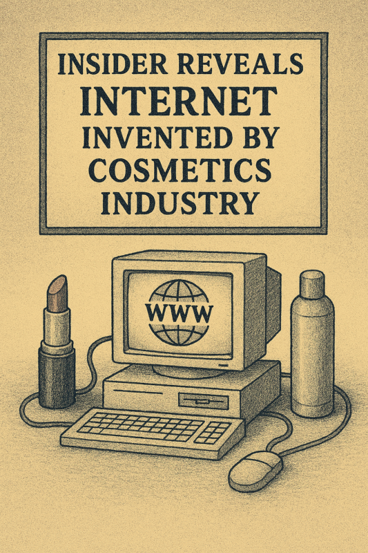 Insider Reveals Internet Invented By Cosmetics Industry